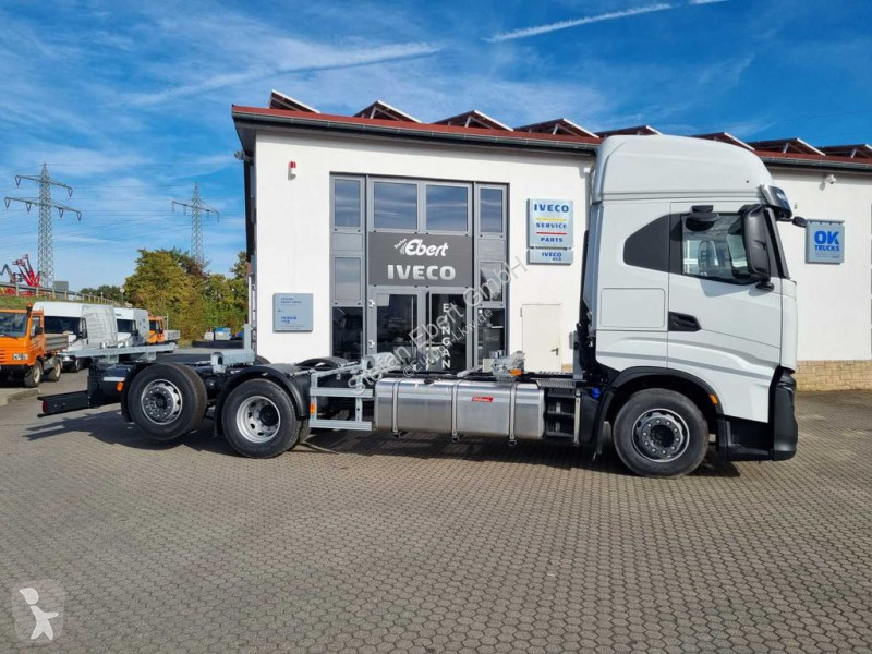 Camion Iveco S-Way AS260S46 6x2 BDF-Wechsler...