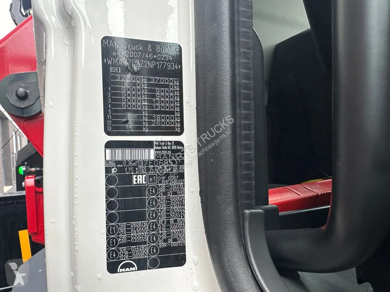 Kamion MAN 35.470 8X4 HMF 4020-K6 + FJ 600 K4...