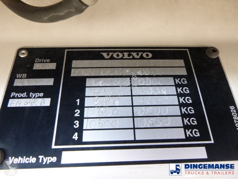 Camion Volvo FM16 600 6x4 Euro 5 chassis +...