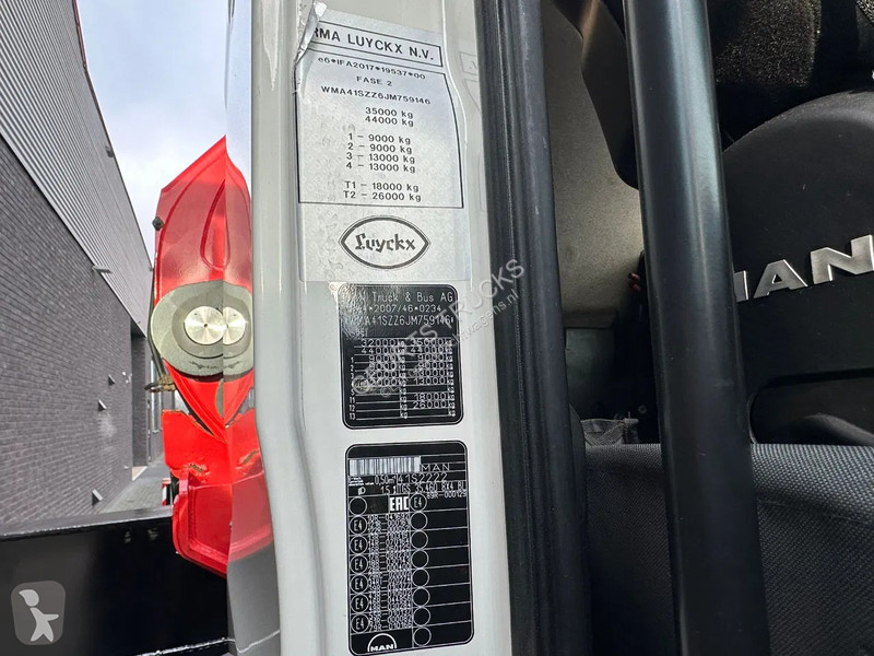 Camion MAN TGS 8X4 BL+ HYVA 18.55.S...