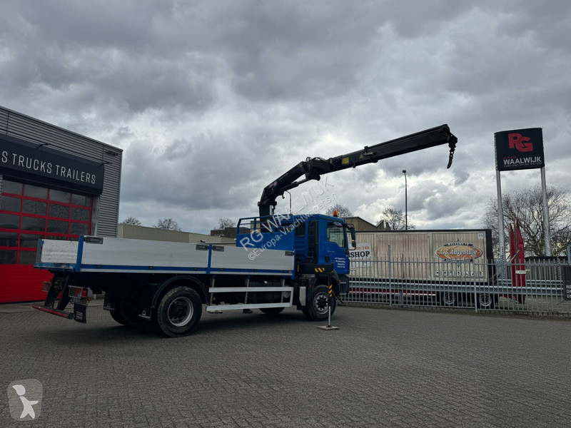 Traktor MAN TGM 18-290 4x4 Kraan met Open...
