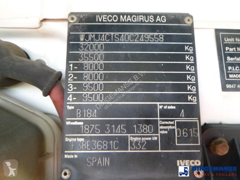 Camion Iveco 450 8x4 MTS vacuum excavator /...