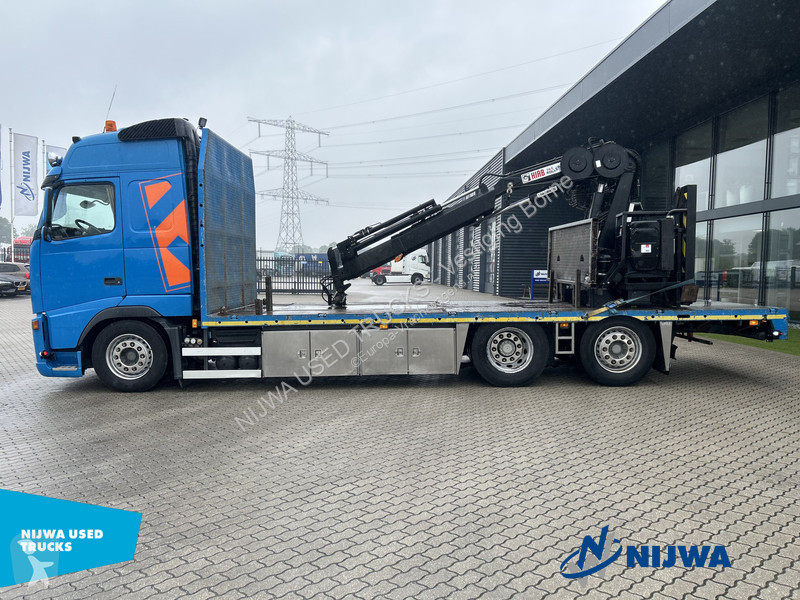 Vrachtwagen Volvo 440 6X2 Hiab 165 roller kraan