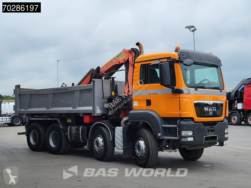 Camion MAN 35.400 8X4 Palfinger PK16001 K Kran...