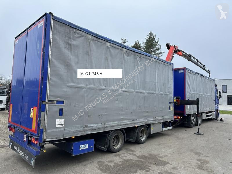 Vrachtwagen met aanhanger Mercedes PK19.001 SLD C