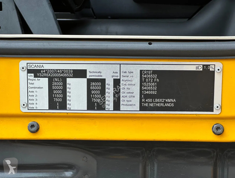 Camion Scania RETARDER TRS COOLING HEIWO...