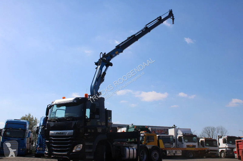 Kamion DAF 430 + COPMA 24TON/M + REMOTE + 6X2...