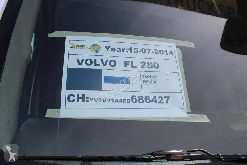 Vrachtwagen Volvo 280 + 19 T + LIFT + EURO 6 +...