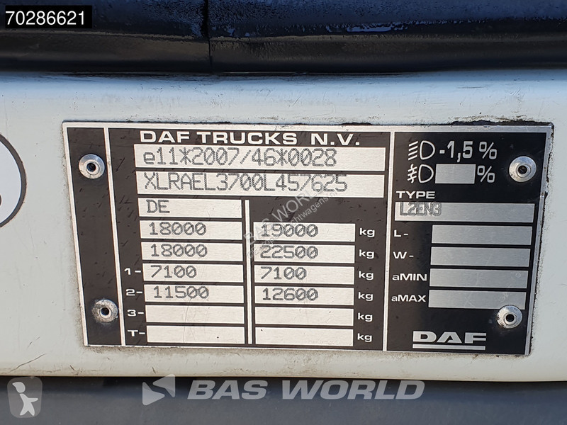Kamion DAF 280  4X2 19tons NL-Truck Carrier...