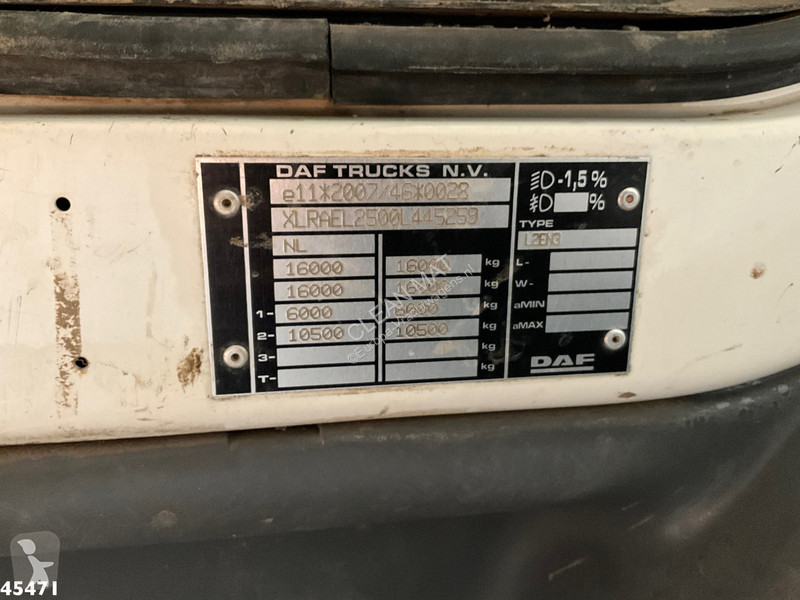 Camion DAF FA  210 Euro 6 RIONED Combi