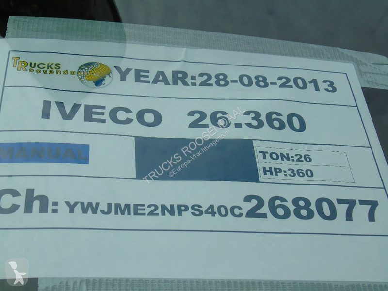 Camion Iveco 360 EEV + HIAB 144B- 2 + 6X4 +...