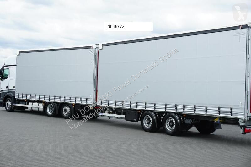 Kamion s návěsem Mercedes / TANDEM