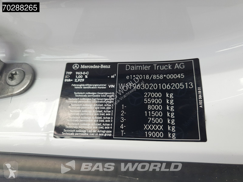 Kamion Mercedes 2745 6X2 New! Meiller RS21 70...