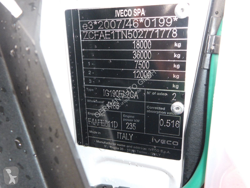 شاحنة Iveco 180E32K Radstand.4.185mm 2-Stück MY 25
