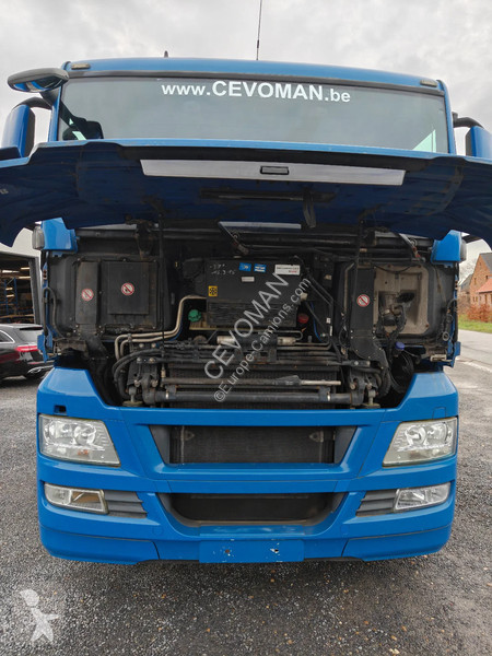 شاحنة MAN 26.400 Container Hyvalift Crane HIAB 144