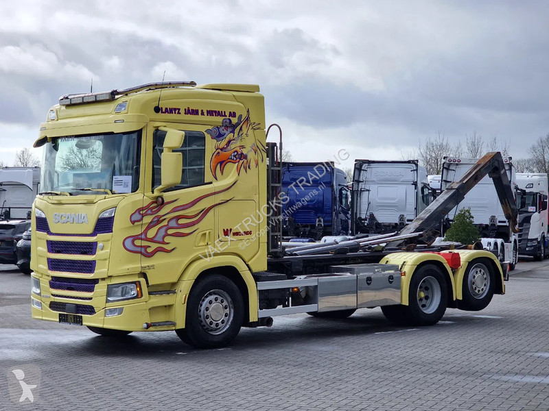 شاحنة Scania R500 NGS 6x2*4 - HIAB Hooklift 21T...