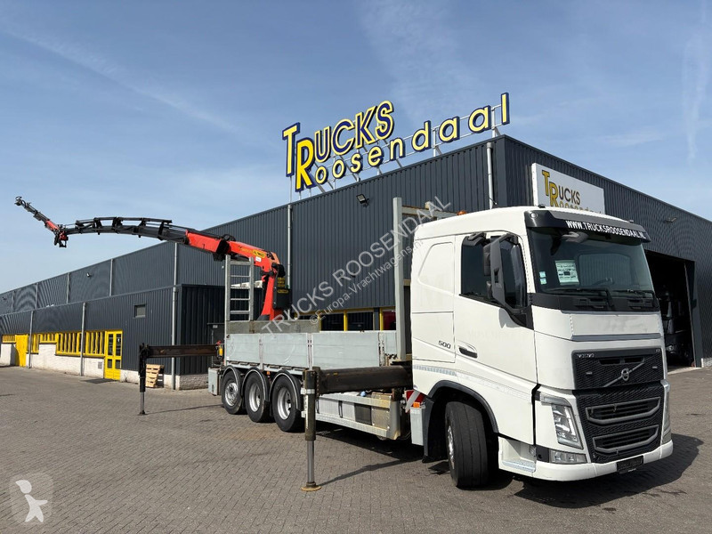 شاحنة Volvo 500 8x4 + PALFINGER PK 34002 6x EXT...