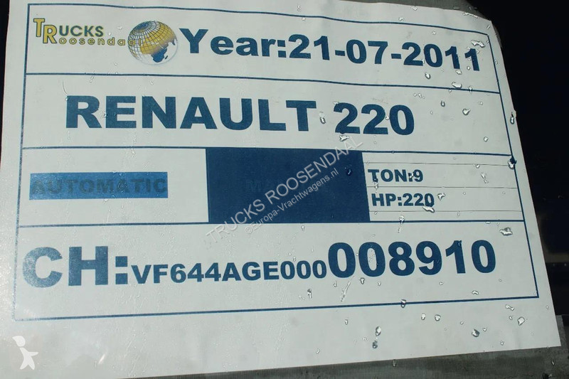 شاحنة Renault 220 + 14METER + EURO 5