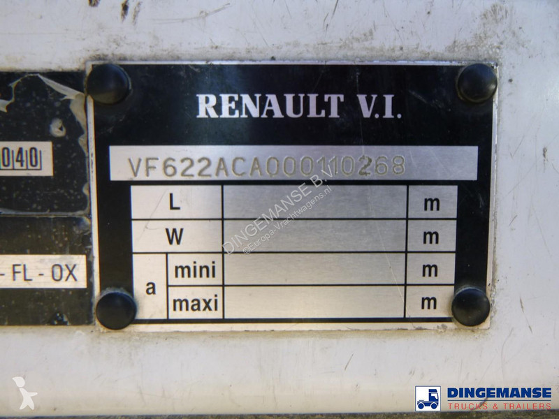 شاحنة Renault 270.18 dci 4x2 gas tank 17.1 m3