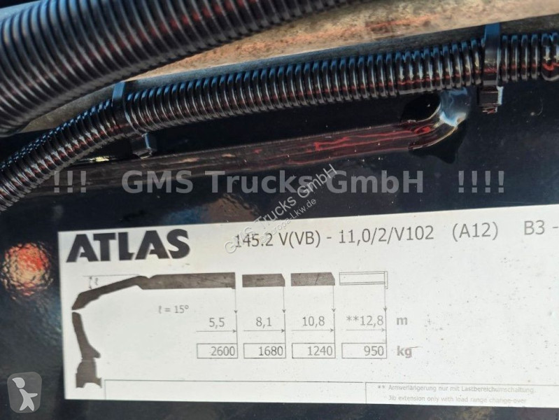 شاحنة Volvo 500 / 6X2 / I Shift / Atlas Kran /...