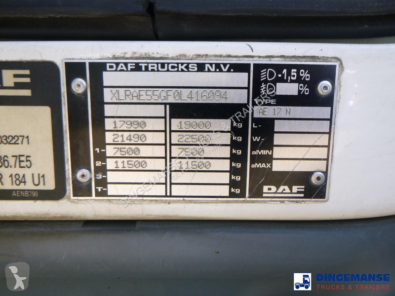 شاحنة DAF 250 FA 4X2 Carrier Supra 750 frigo