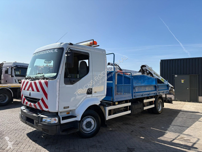 شاحنة Renault 220 + PALFINGER PK 6001 + tipper...