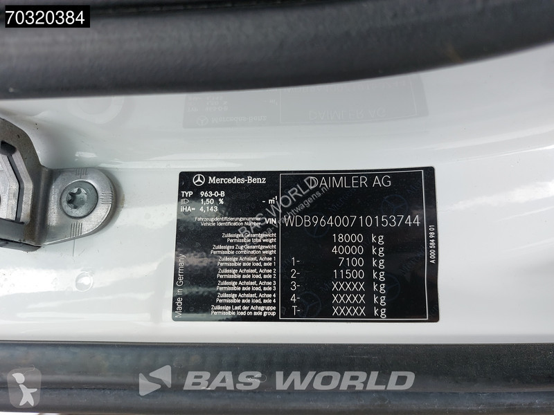 شاحنة Mercedes 1827 4X4 4x4 Full Steel 4,20m WB...