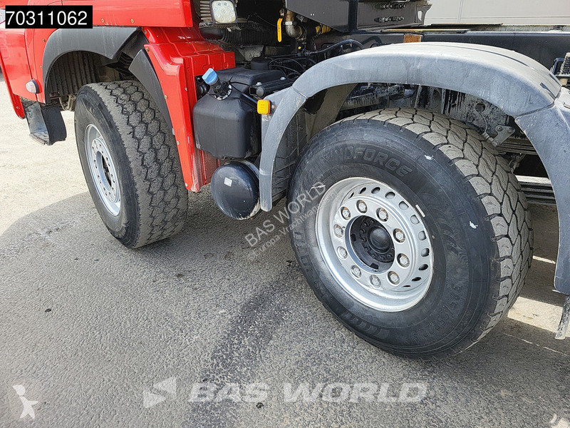 شاحنة MAN 41.510  8X4 17m3 tipper Full Steel...