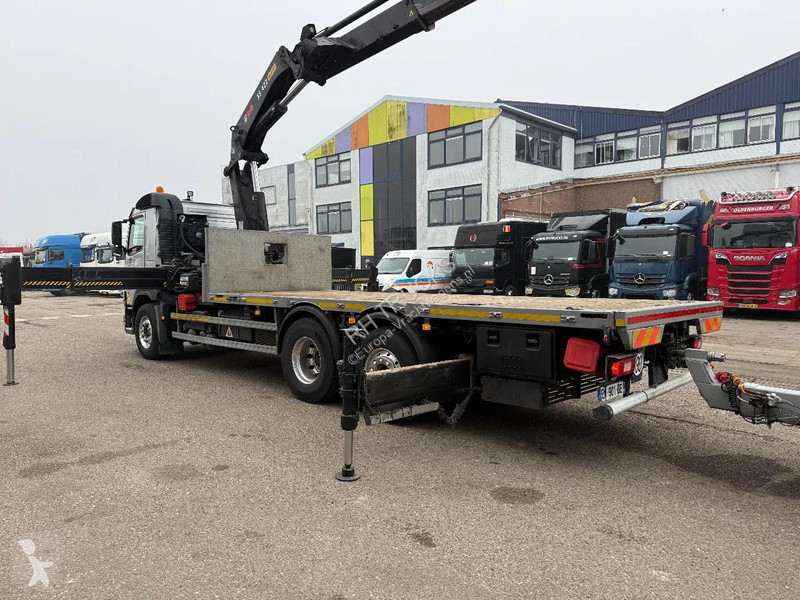شاحنة Volvo 460 6X2 HIAB 422-6 + 2 AXLE TRAILER