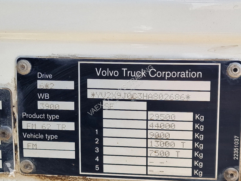 شاحنة Volvo 330 6x2*4 - Skiploader Laxo - Euro...