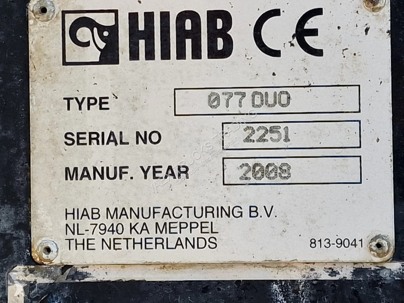 شاحنة MAN 12.210 - HIAB 077 DUO Crane / Grua -...
