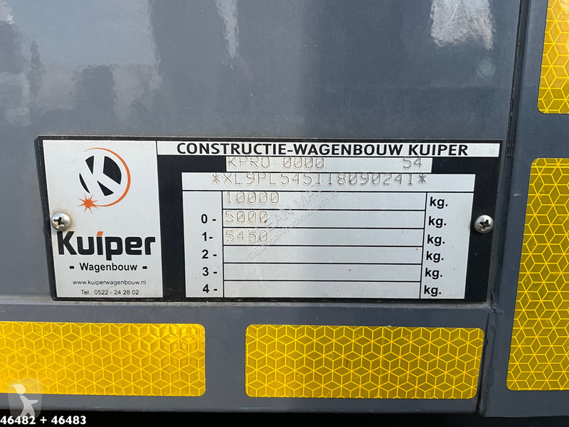 شاحنة Iveco 50C21 + Kuiper KPRO54 gesloten...