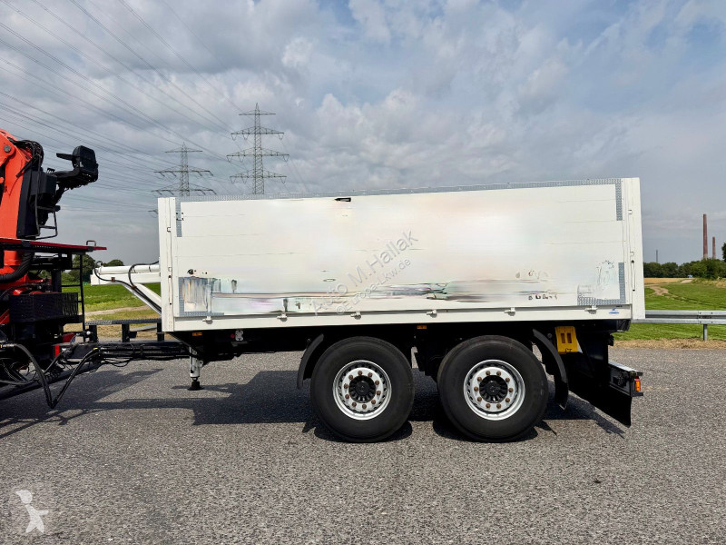 شاحنة MAN TGS 26.440 6x2 Kalkstein Kran...
