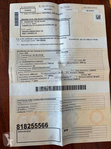 Camión DAF LF 250