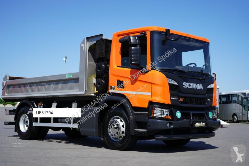شاحنة Scania P 410 / XT / E 6 / WYWROTKA /...