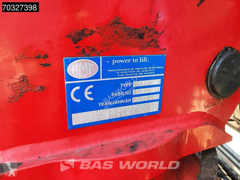 Kamion Scania 400 6X4 HMF 1444-Z2 Crane Remote...