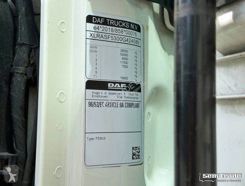 شاحنة DAF XG 480 EURO 6E R 50 CC COMBI CARRIER...