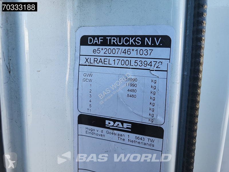شاحنة DAF XB 230 4X2 12tonner kg Ladebordwand...