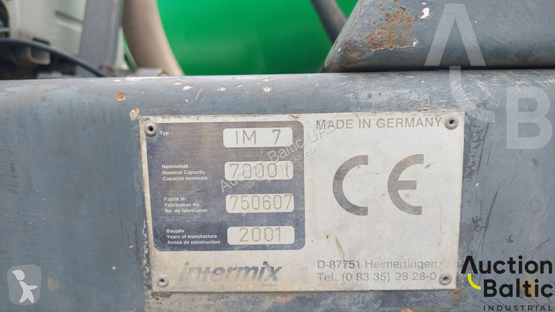 Betonárske zariadenie Volvo
