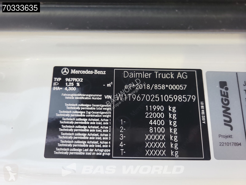 Camion Mercedes 1223 4X2 12tonner Automatic...