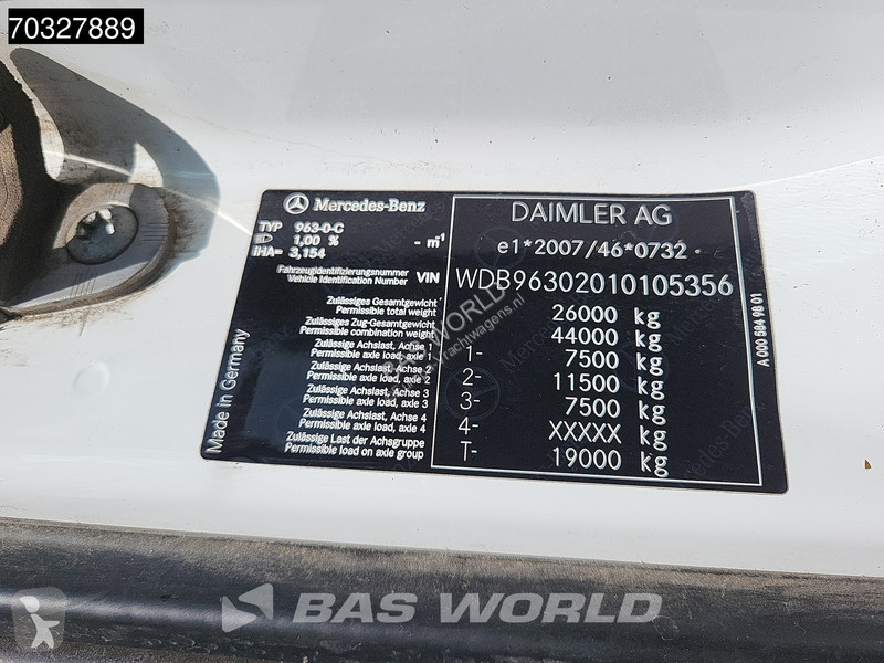 Camion Mercedes 2543 6X2 20tons Marrel AL 20S58...