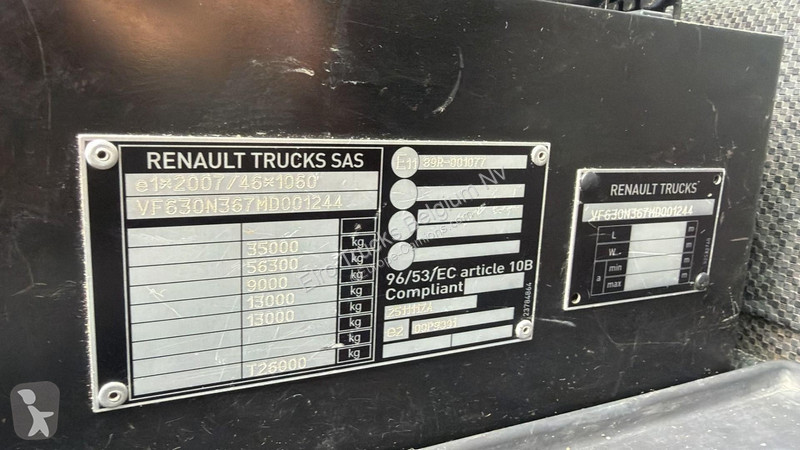 Camión Renault C440 (BELGIAN TRUCK / PALFINGER...