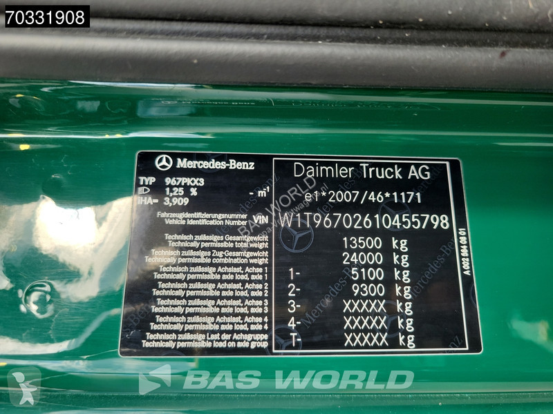 Camión Mercedes 1324 4X2 13tonner 1500kg...