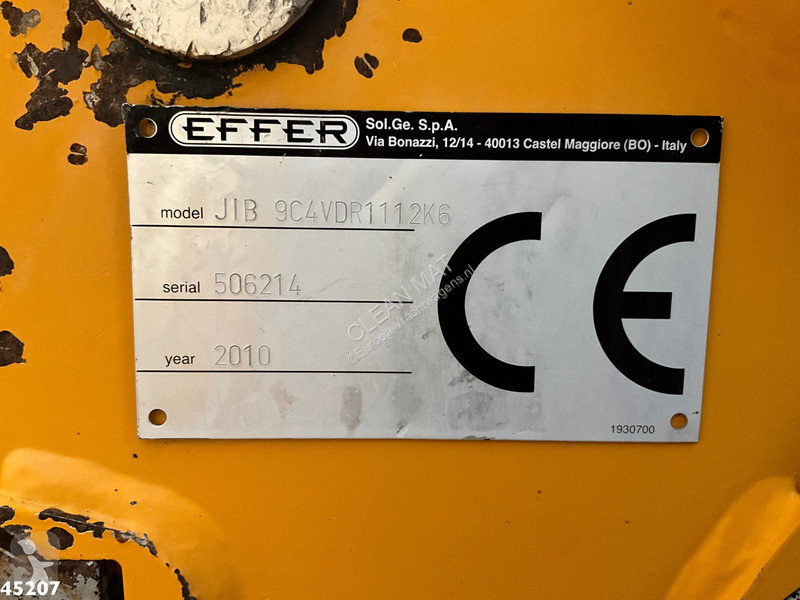 Volvo 500 8x4 Effer 65 Tonmeter laadkraan +...