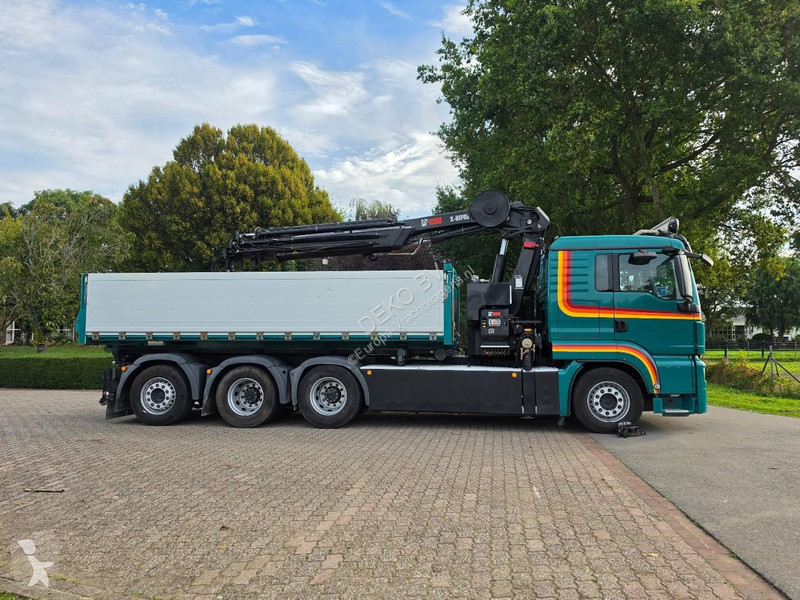 Lastbil MAN 35.500 8x4 CRANE/CONTAINER/TIPPER!!...