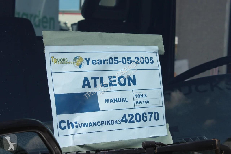 Kamion Nissan ATEON 80.140 + MANUA + EURO 3