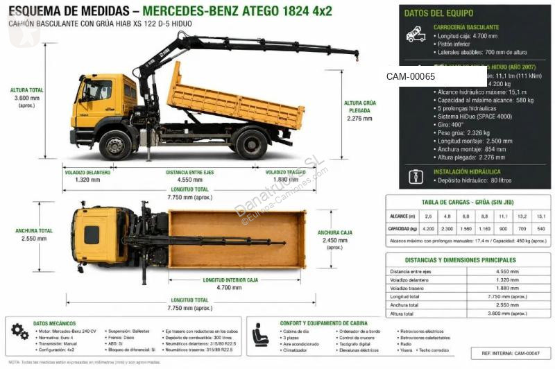 Camión Mercedes XS 122 D-5
