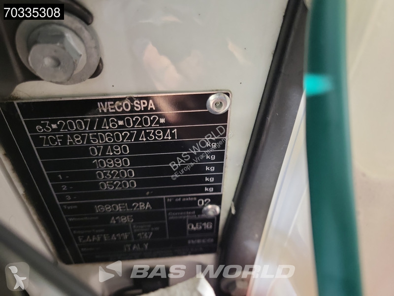 Iveco 75E190 4X2 8tonner 1000kg Tailgate...