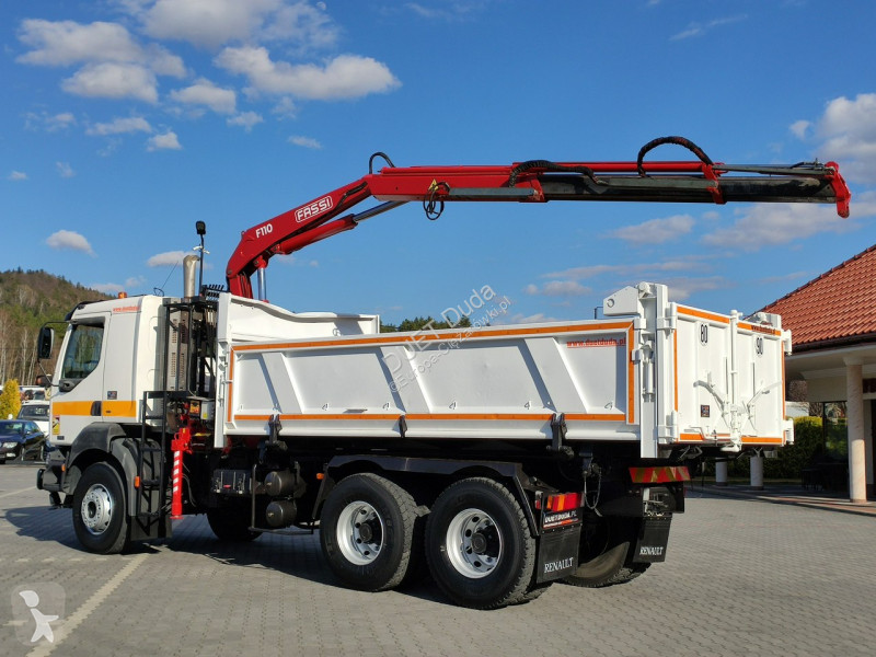Kamion Renault 26.370 6x4 Mocny HDS FASSI F110