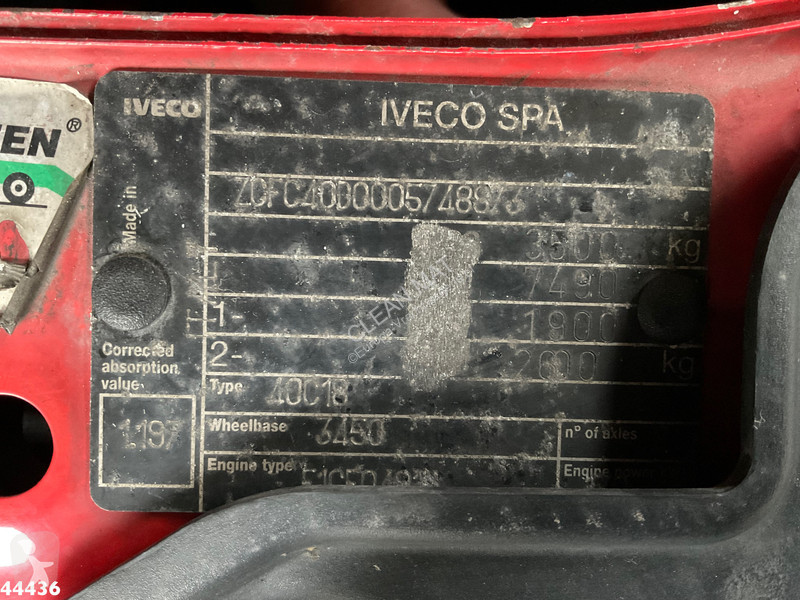 Camion Iveco 40C18 + Veldhuizen oplegger ROM...